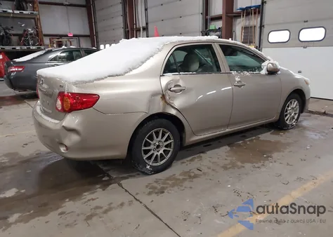 2009 Toyota Corolla Le z USA, uszkodzony, nr VIN 2T1BU40E29C178978